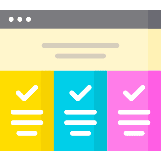 Web symbols design layout icon