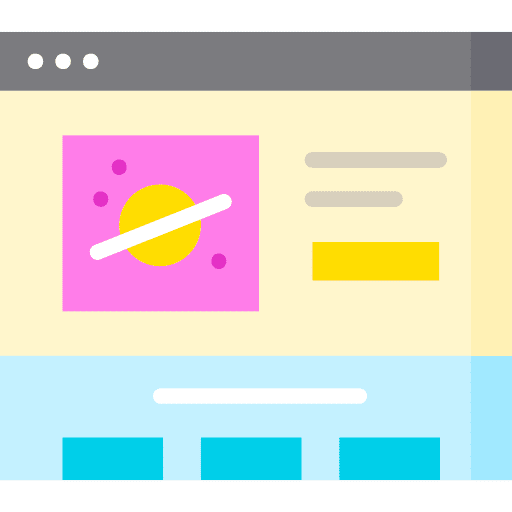 Web ui layouts widescreen icon