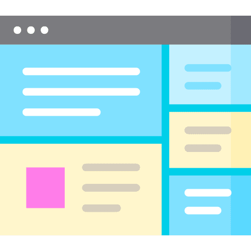 Web web design illustrator icon