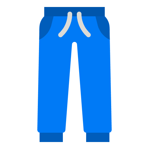 Trousers fashion textile clothing icon