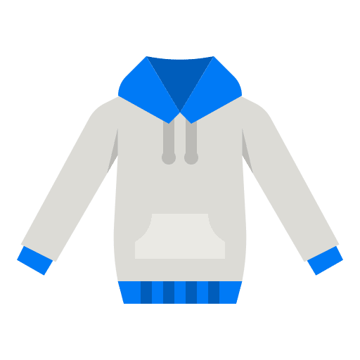 Hoodie hoodie clothes pullover icon