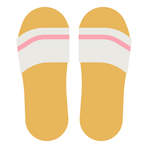 Slippers clothes sandals summer icon