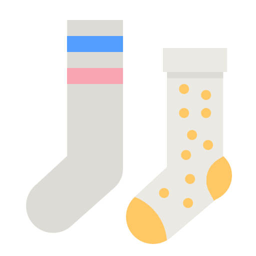 Socks footwear fashion clothes icon