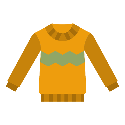 Sweater fashion clothes garment icon