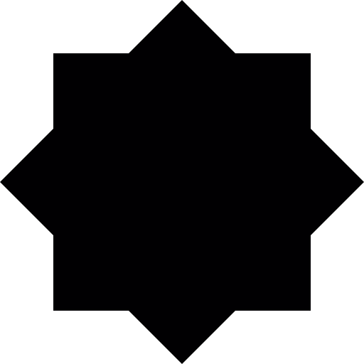 Multiple sided shield geometry geometric square icon