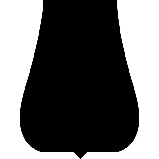 Shield shape security shapes black icon