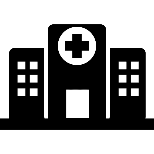 Hospital buildings medical hospital building hospital icon