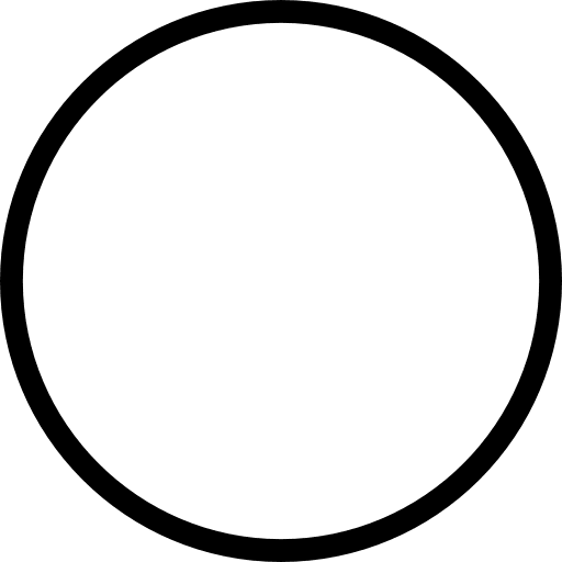 Circle shape shapes circle symbology icon