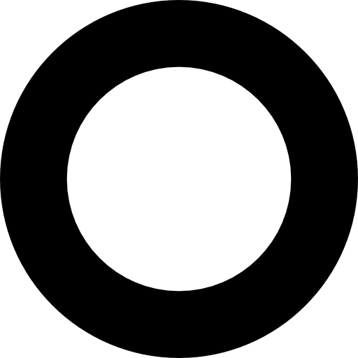 Circle outline of small size circles circle small circle outline icon