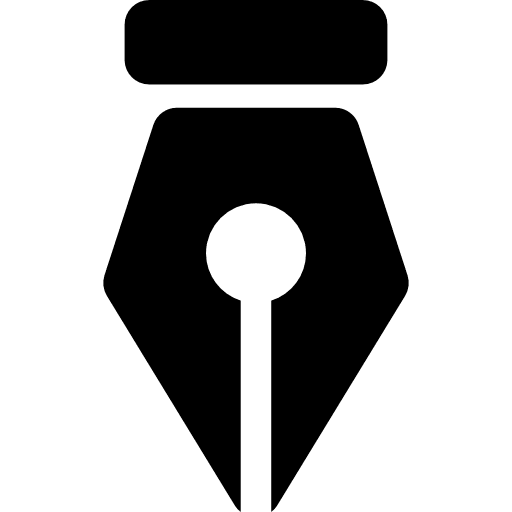 Pen point interface tool tools and utensils icon