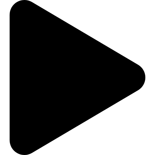 Right triangular arrowhead arrows arrow black icon