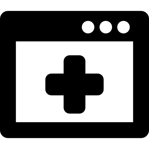 Plus page interface add symbol web symbol page icon