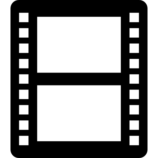 Two movie frames cinema movie frames icon