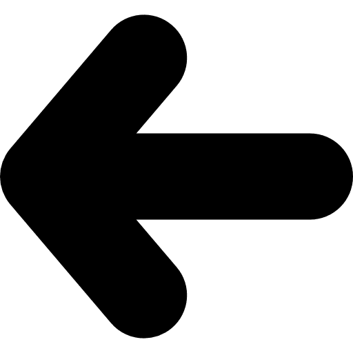 Arrow pointing to left left arrows directional pointing icon