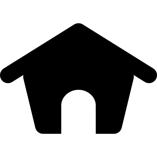 Home black shape home houses interface icon