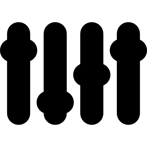 Equalizer consoles equalizers light icon