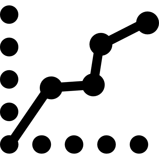 Stats graphic line interface stats icon