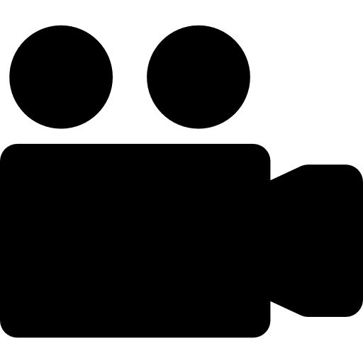 Movie camera camera movie filming icon