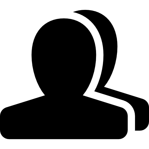 Users sign user universal icons black icon