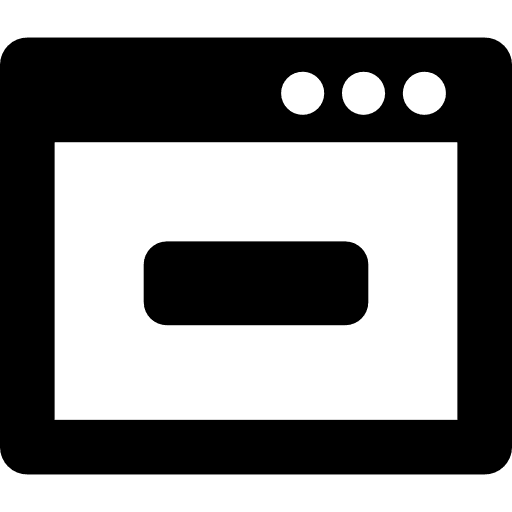 Minus pages sign minus window interface icon