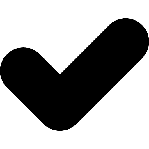 Check sign mark universal icons accept icon