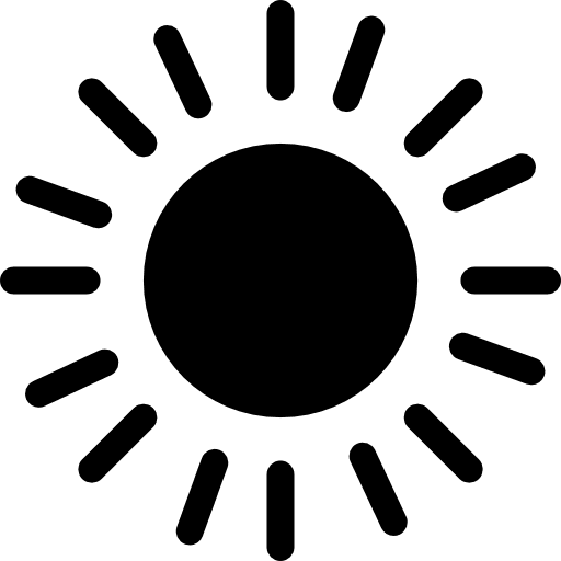 Sun shape shape sunlight suns icon