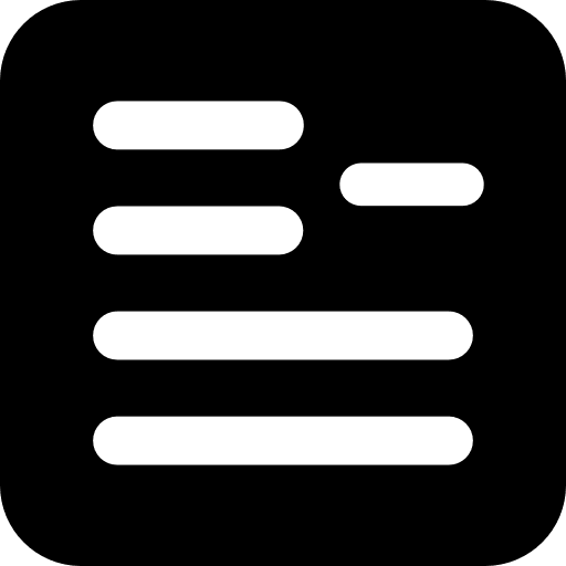 Document with minus sign interface symbol lines icon