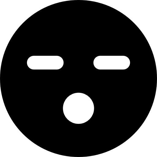 Boring face emotion symbol emoticon icon