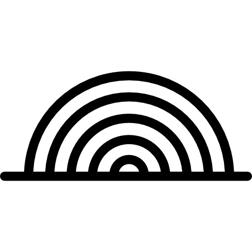 Rainbow rainbows raining rain icon