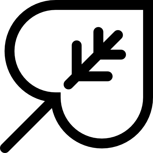 Plant leaf garden trees leaves icon