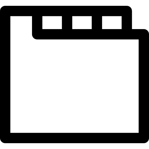 Folder office sort archive icon