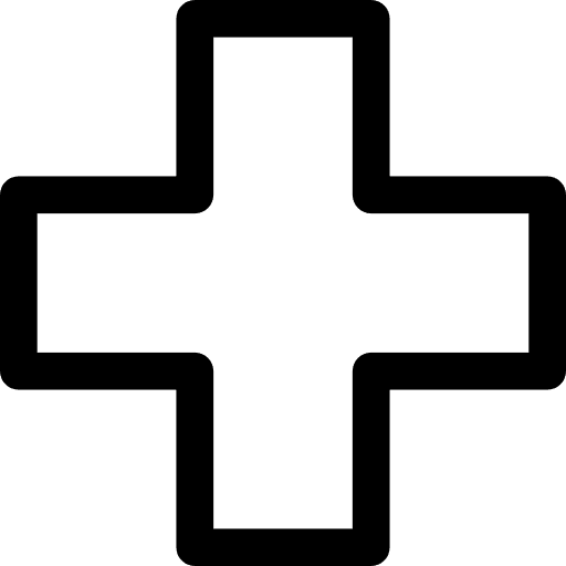 Hospital sign health care medical pharmacy icon