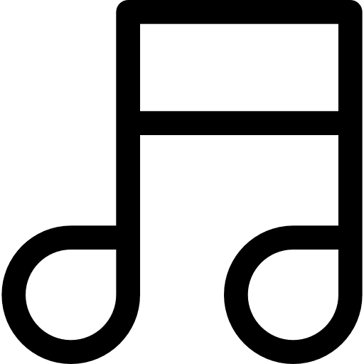 Musical note song quaver orchestra icon