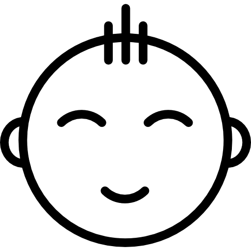 Baby child childhood babies icon