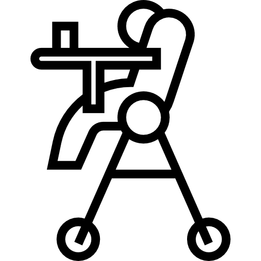 Feeding feeding chair high chair baby chair icon