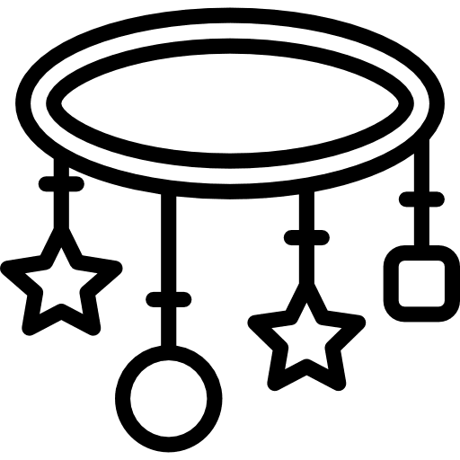 Cot starlight children mobile icon