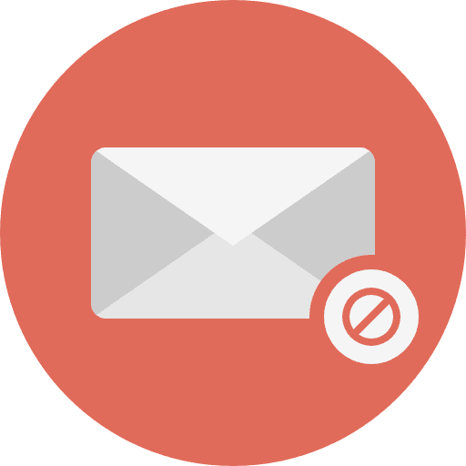 Block networking mail new icon