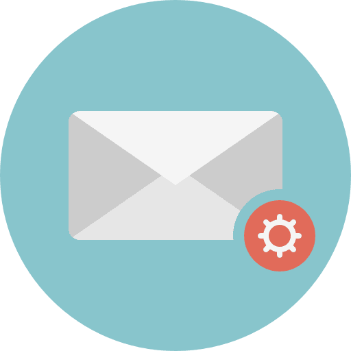 Settings message settings note icon