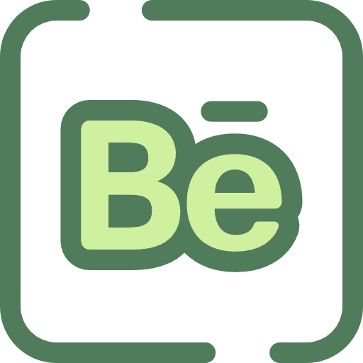 Behance behance network social network logotype icon