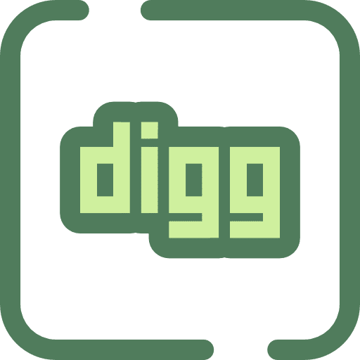 Digg technology logo logotype icon