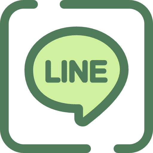 Line brands and logotypes logos line icon