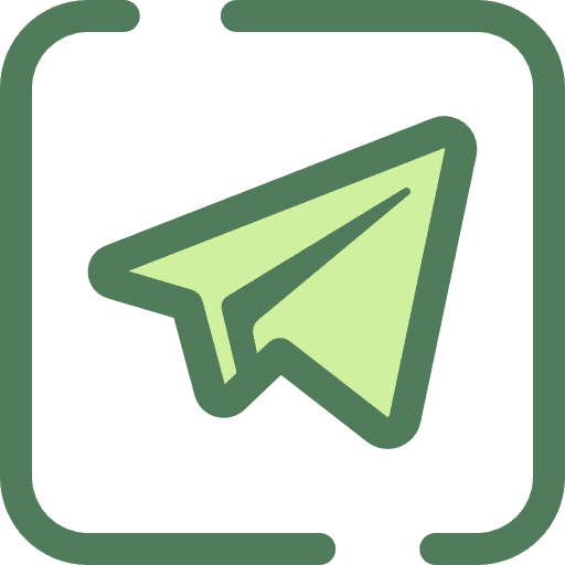 Telegram social media logotype brands and logotypes icon