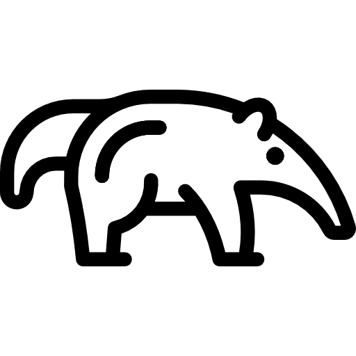 Anteater animals anteater animal kingdom icon