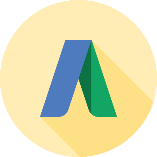 Adwords logo social media online shop icon
