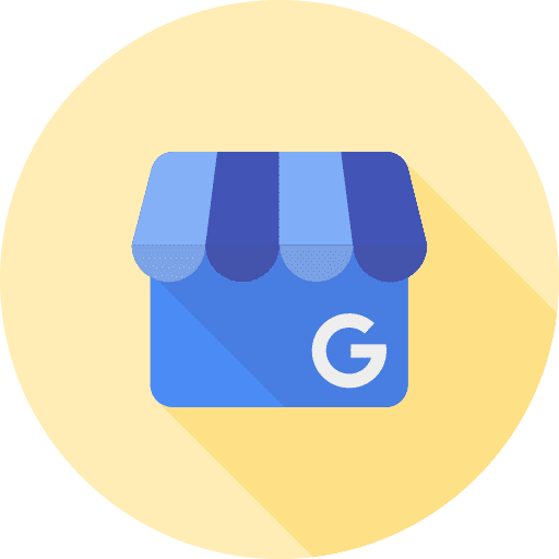 Business social media google business icon