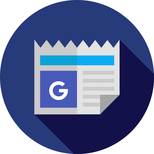 News interface journal newspaper icon