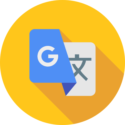 Translate brands and logotypes language logo icon