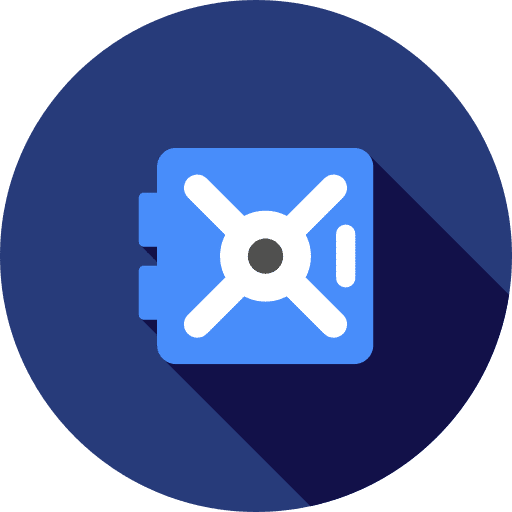 Vault vault private money icon