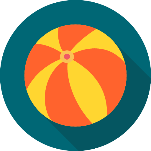 Beach ball fun ball beach ball icon