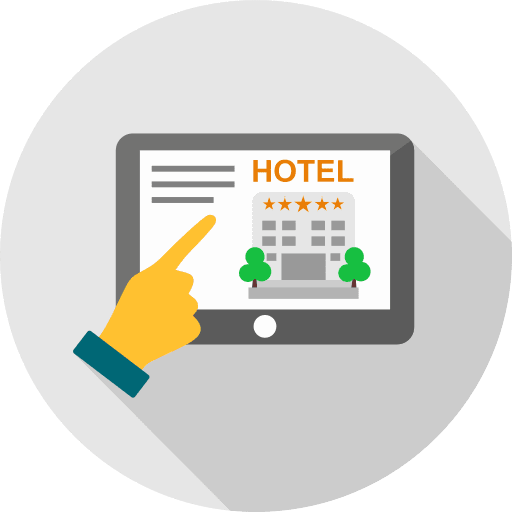 Booking travel booking electronics icon